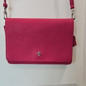 Tory Burch Fuchsia Crossbody Bag